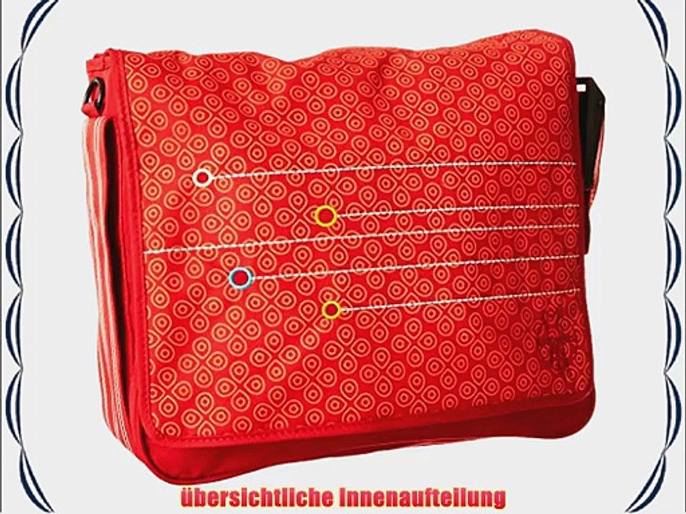 L?ssig LMB1111121 - Wickeltasche Casual Messenger Bag Wallpaper flaming