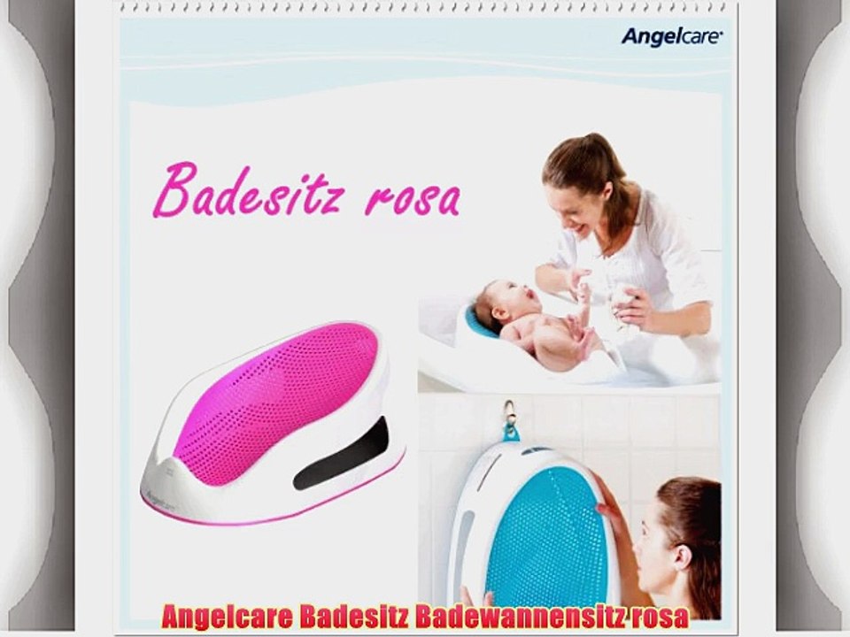 Angelcare Badesitz Badewannensitz rosa