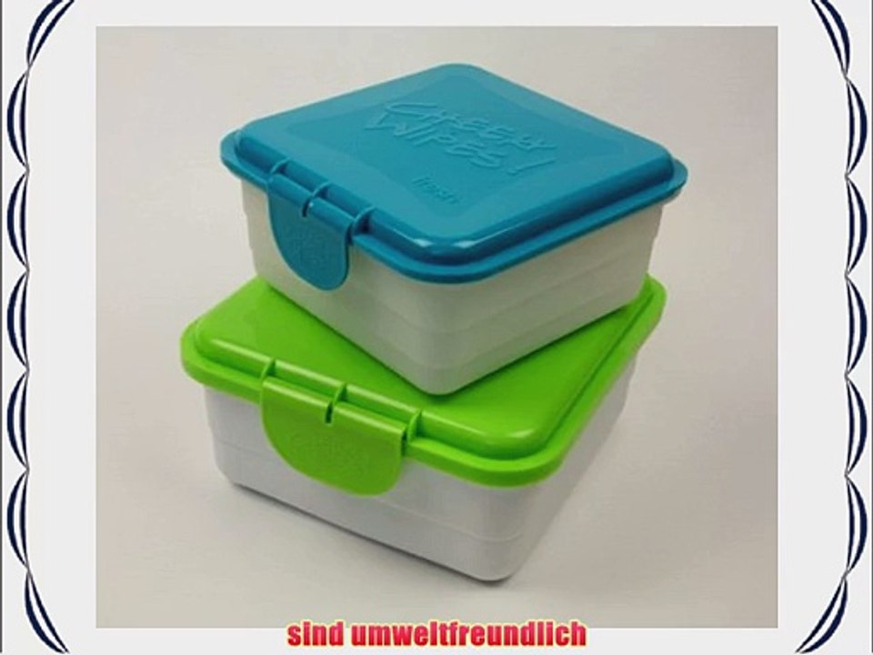 Cheeky Wipes Komplett-Kit Feuchtt?cher selbst herstellen 31-teilig