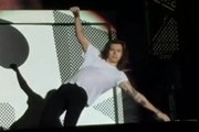 Harry Styles Fall In Stage At Tour Opener In San Diego