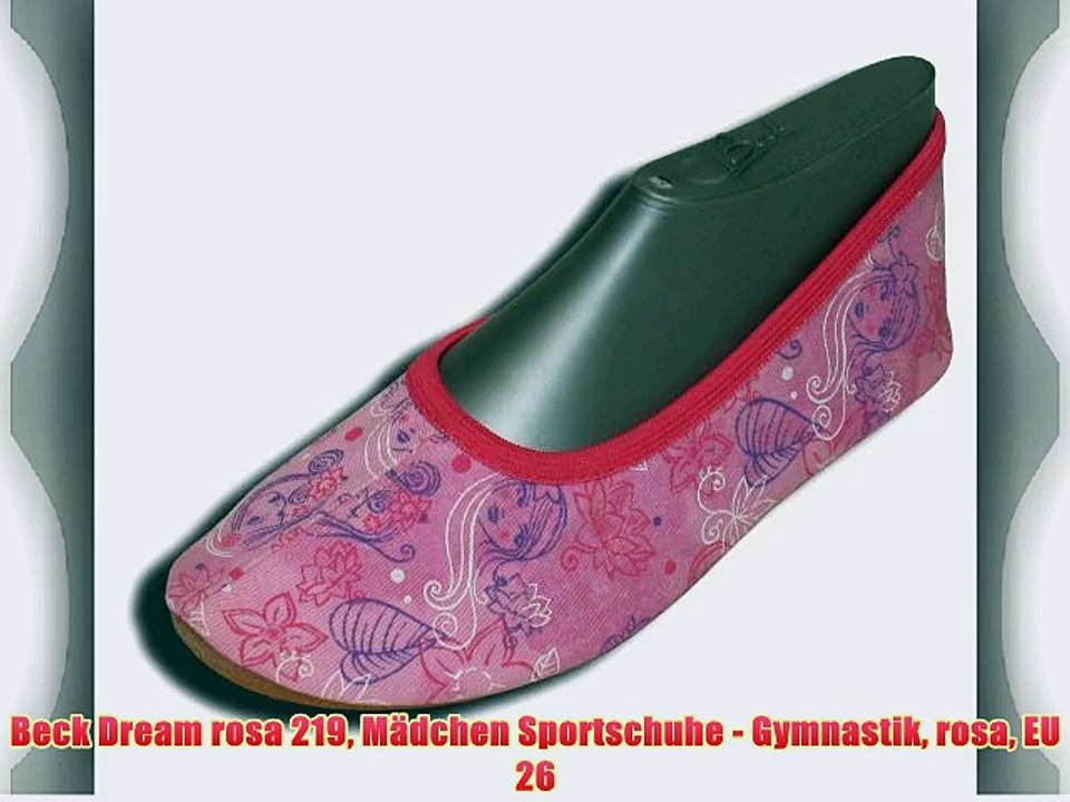 Beck Dream rosa 219 M?dchen Sportschuhe - Gymnastik rosa EU 26