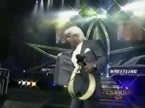 Ric Flair confronts Arn Anderson - WCW Monday Nitro - 3/13/00
