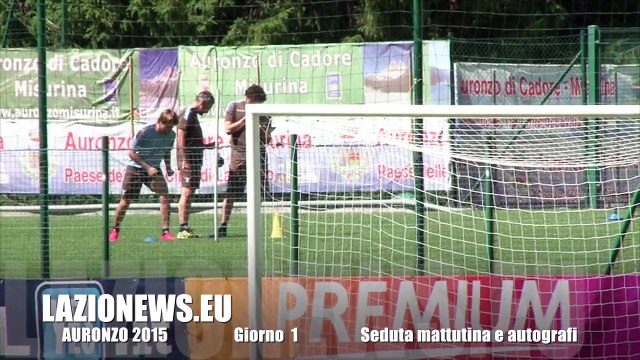 AURONZO 2015 - Giorno 1 - Seduta mattutina e autografi