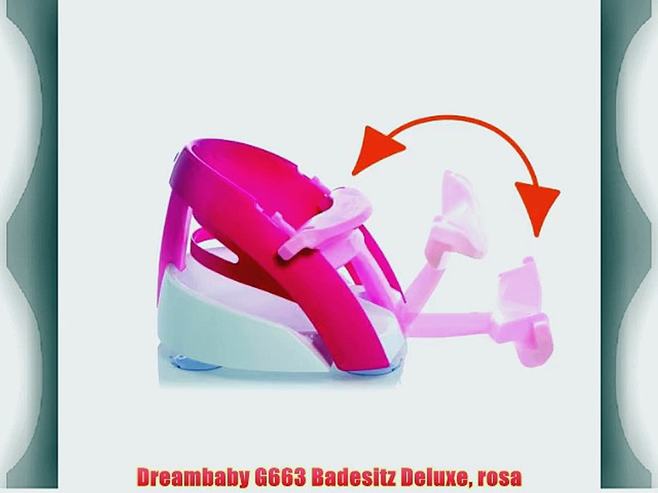 Dreambaby G663 Badesitz Deluxe rosa
