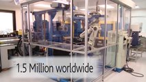 A fully automated manufacturing process for the production of soft, daily disposable contact lenses