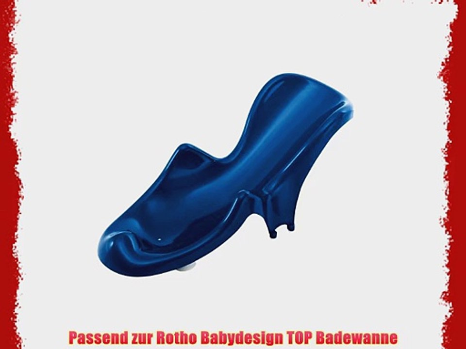 Rotho Babydesign 20013 0020 - Badewannensitz blueperl
