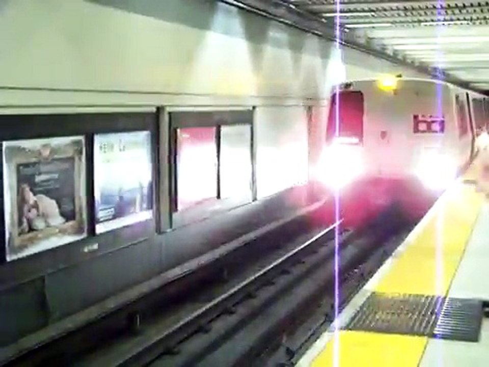 Richmond BART Train Arriving @ Civic Center Station in S.F