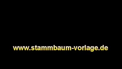 Einfache Stammbaum Vorlagen erstellen und zeichnen