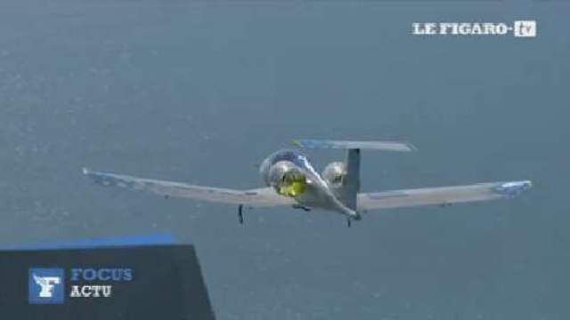 Le premier avion électrique d'Airbus a traversé la Manche