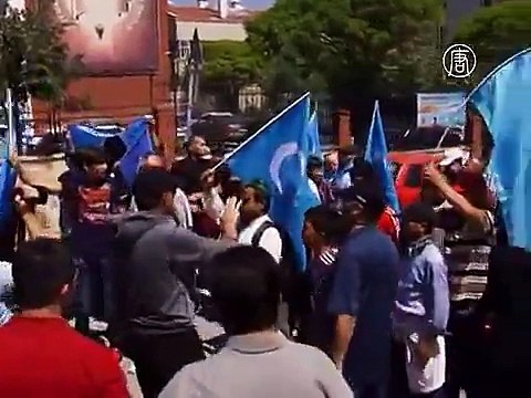 Турки протестуют против репрессий уйгуров в Китае