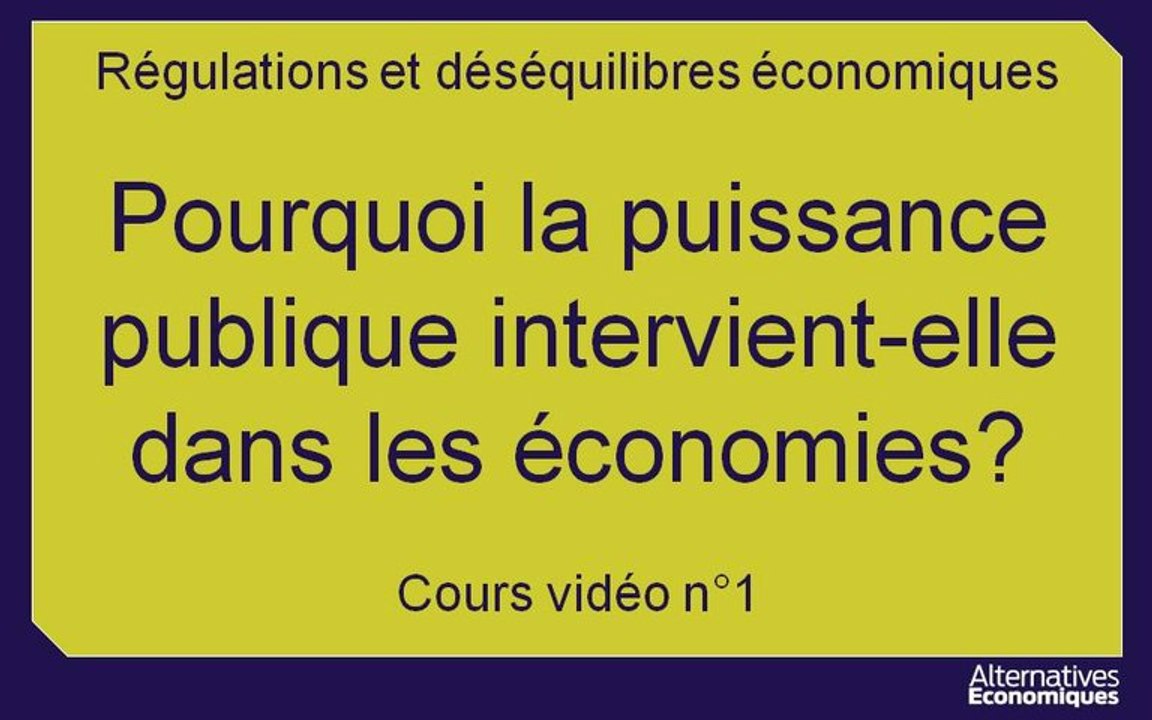 1ere eco chap 5.1 Pourquoi la puissance publique intervient-elle dans les économies? (1)