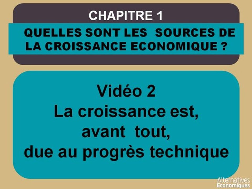 Term chap 1 La croissance est, avant tout, due au progrès technique-extrait