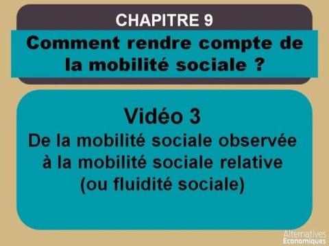 Term chap 7 De la mobilité sociale observée à la fluidité sociale (3)