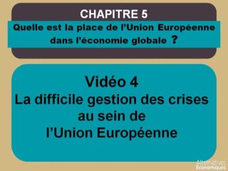 Term chap 4 La difficile gestion des crises au sein de l'Union Européenne (4)