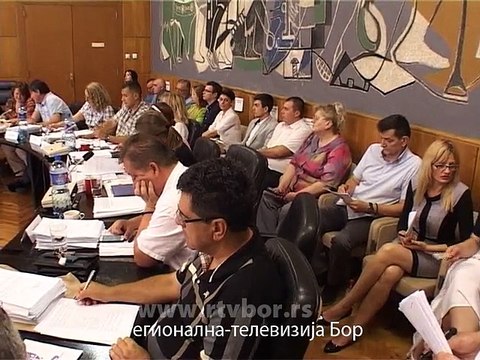 Sednica SO Bor: Voda skuplja za trećinu, 10. jul 2015. (RTV Bor)
