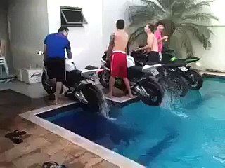 Crazy Guys with Crazy Bikes