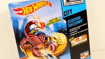CARS Hot Wheels Scorpion Takedown Race Track Color Shifters Disney Pixar Cars 2 Toys