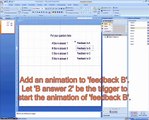 Create Multiple Choice questions on 1 slide and full Navigation in PowerPoint 2007