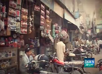 one-wheeling in the streets of Lahore