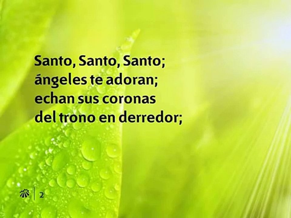 061 Santo Santo Santo Dios Omnipotente-Himnario nuevo Adventista.avi