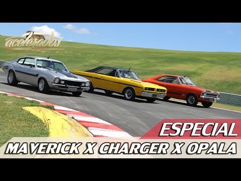 MAVERICK GT X CHARGER R/T X OPALA SS - DESAFIO ESPORTIVOS ANOS 70 | ACELERADOS