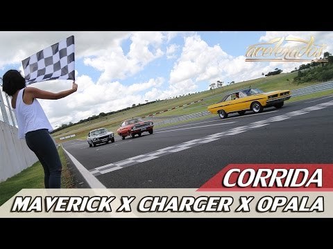 CORRIDA - MAVERICK GT X CHARGER R/T X OPALA SS - DESAFIO ESPORTIVOS ANOS 70 | ACELERADOS