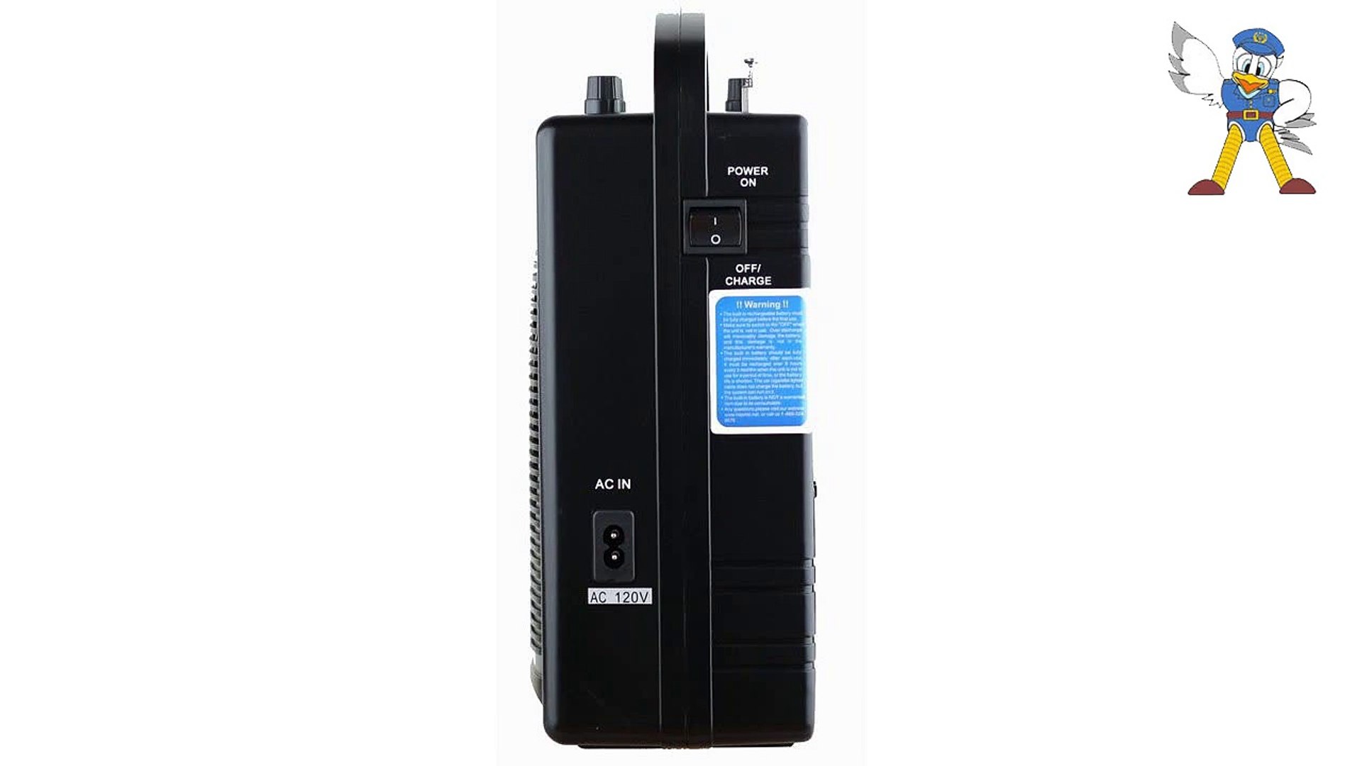 hisonic hs120b portable pa system