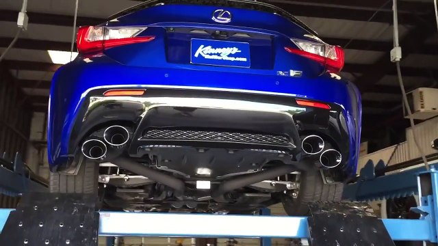 2015 Lexus RCF Street Demon Custom Performance Exhaust by Kinney's