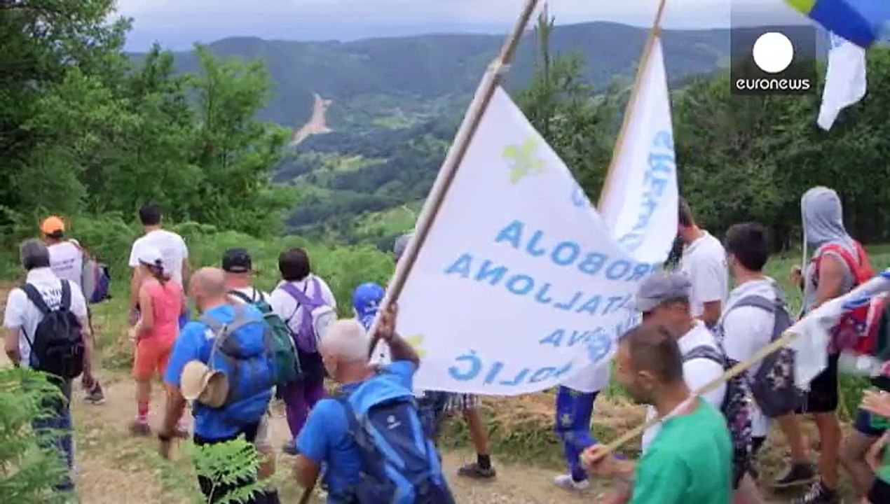 Srebrenica: ein Marsch für die Erinnerung