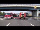 Firenze - Incidente stradale sulla A1 (08.07.15)