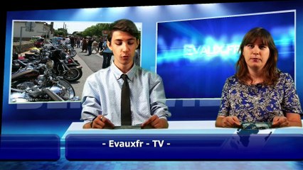Les titres du premier journal de la webtv d'Evaux.fr à Evaux les bains