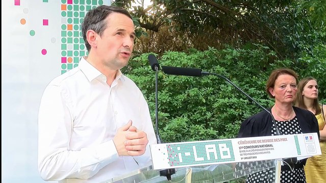 i-LAB 2015 : Thierry Mandon, secrétaire d'état en charge de l'Enseignement supérieur et de la Recherche