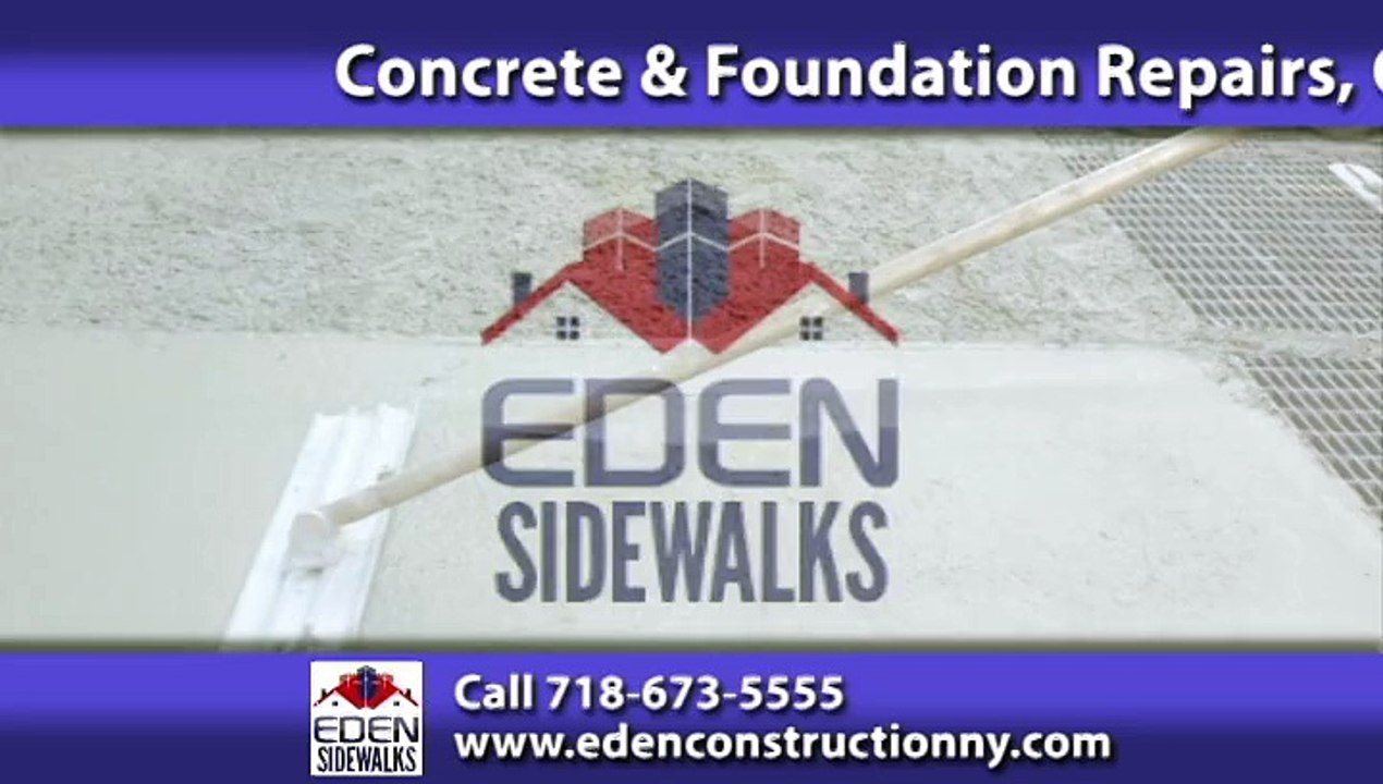 Sidewalk Repair Bronx, NY Eden Sidewalk Contractors