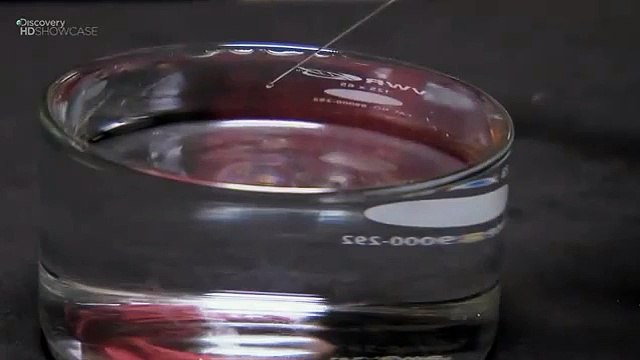 Goutte d'eau en slow motion