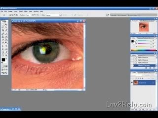 Tuto photoshop - Changing Eye Color
