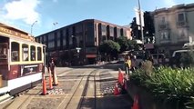 San Francisco Cable Car - Entire Trip from Fisherman's Wharf to Market Street