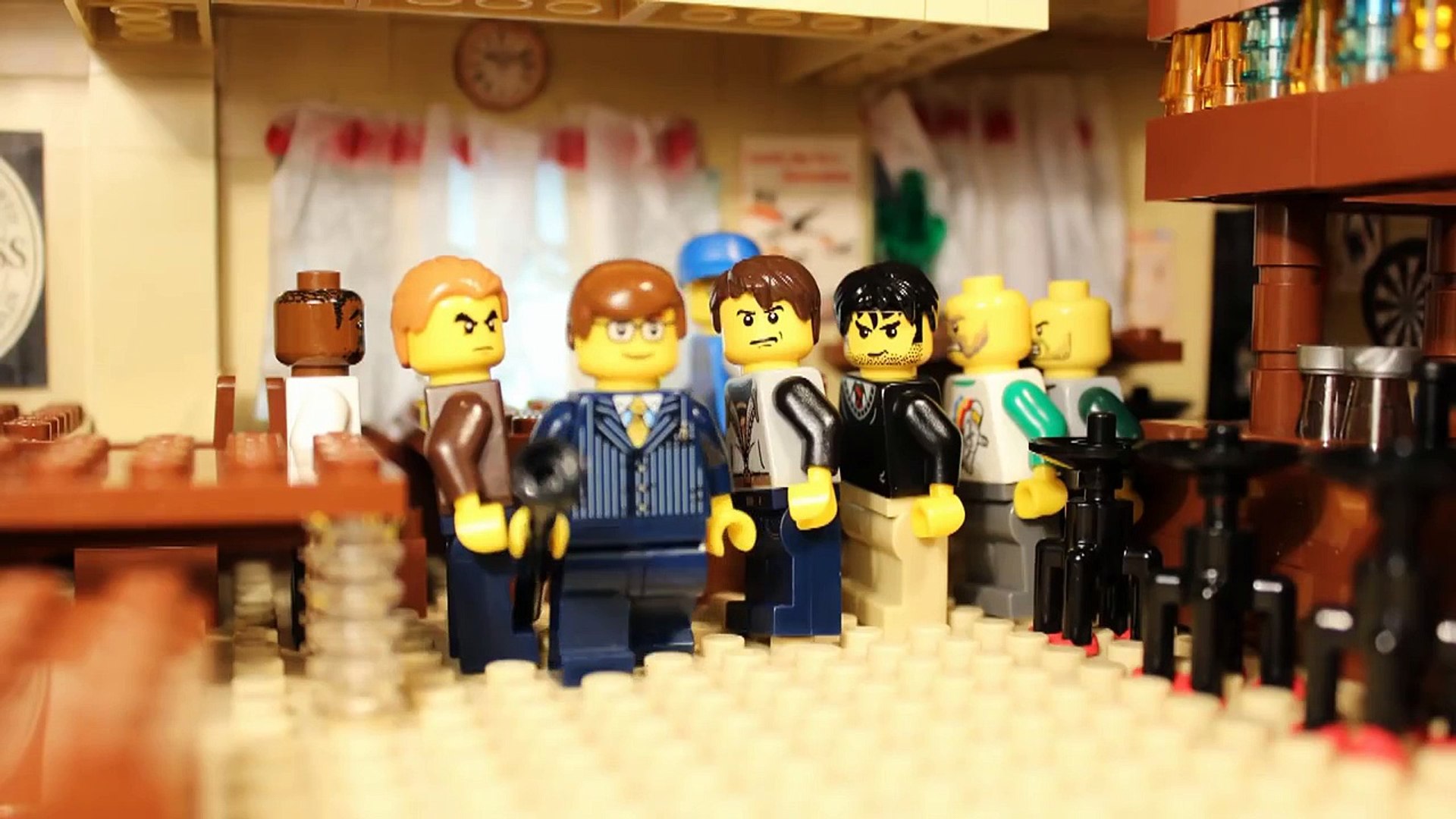 Kingsman: The Secret Service | "Bar Fight" Scene IN LEGO - video Dailymotion