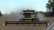 2012 Soybean Harvest in Ohio - Versatile RT490 and New Holland CR9060 Combines