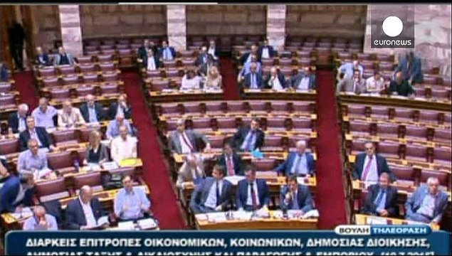 Griechenland: Beratung und Abstimmung über Sparmaßnahmen im Parlament