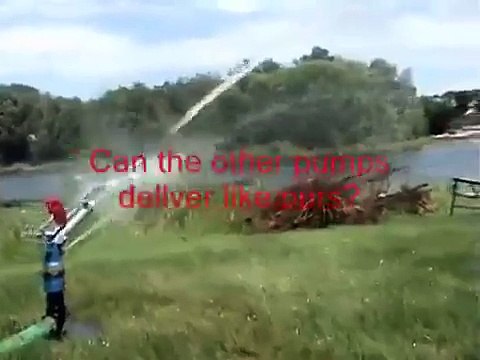 Sprinkler Pond Irrigation Pump System Horsepower info