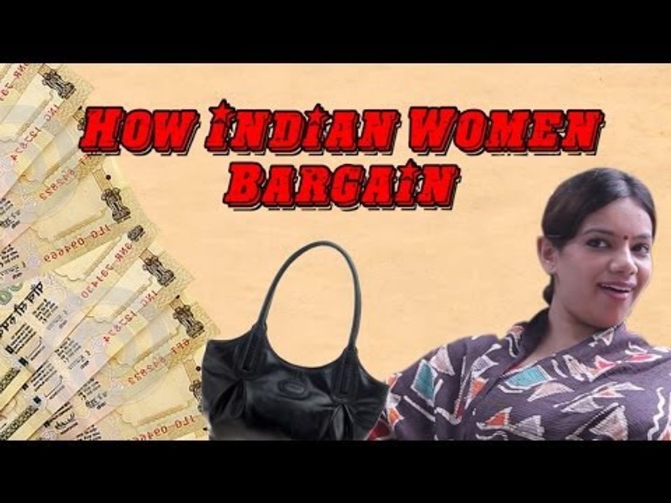 How Indian Women Bargain