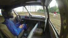 RENAULT 20     - STOCK-CAR -    ( 39 ) Bletterans   - vidéo  lulu du jura