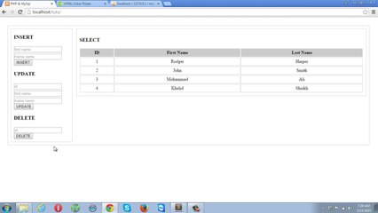 Intro to PHP & MySQL Basic Database Operations Part 3/4