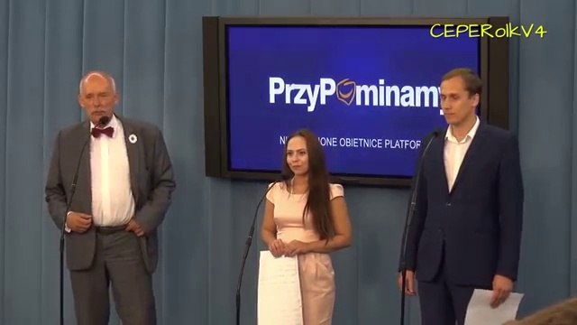 PrzyPOminamy Ewie Kopacz niespełnione obietnice PO - konferencja prasowa Partii KORWiN