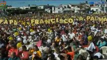 Unos 5.000 reclusos escuchan el mensaje del papa en una cárcel boliviana