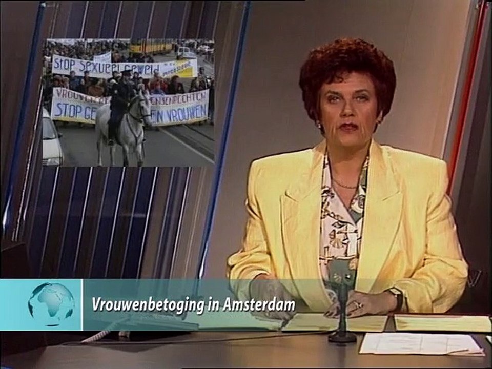 Vrouwenbetoging in Amsterdam - 1993