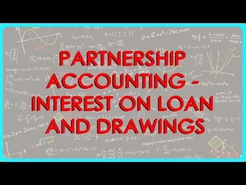 Partnership Accounting provision - Interest on Loan and Drawings | Class XII Accounts CBSE