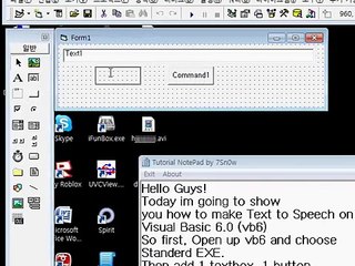 How To Make Text To Speech Program In Vb6 Video Dailymotion