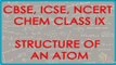 Structure of an Atom -  Chemistry Class IX CBSE, ICSE, NCERT