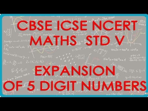 Introducing 10,000 and expansion of 5 digit number - CBSE ICSE NCERT Maths Class VI